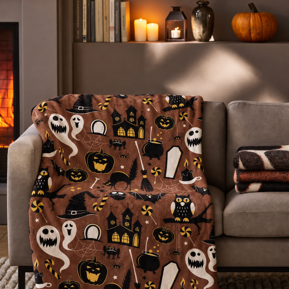 Fantômes & Citrouilles — Plaid Halloween