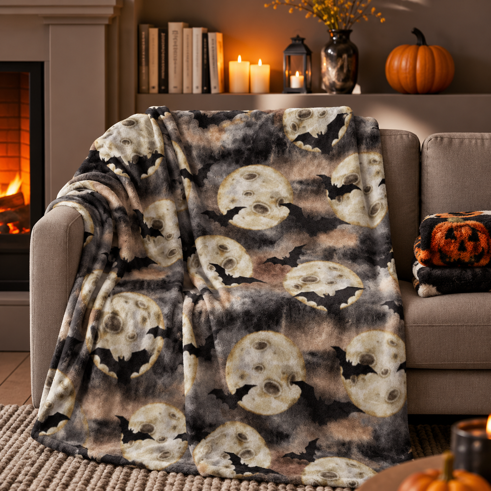 Lunes Mystiques & Chauves-Souris — Plaid Halloween